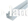 Профиль алюминиевый BIOM накладной ЛП20 20х30 анодированый, (палка 2м), м